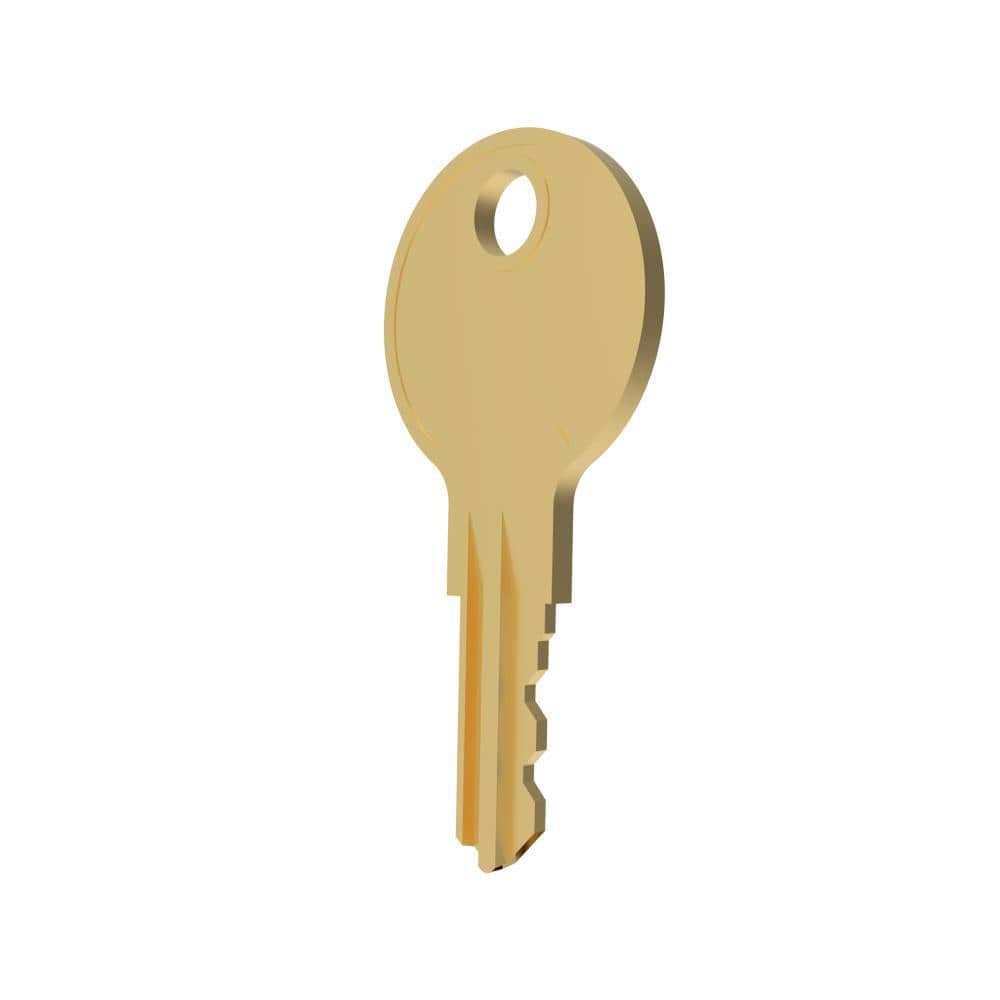 CH751 | Key, brass, nickel plating