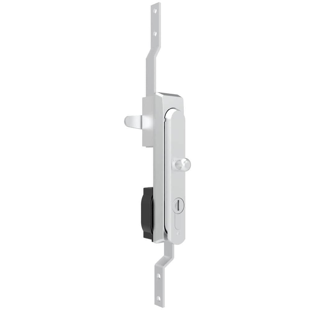 A-1200-3P01-NC-A1 | Swing Handle Lock with padlock buckle, three point, Stainless Steel brushed polished, Passivated