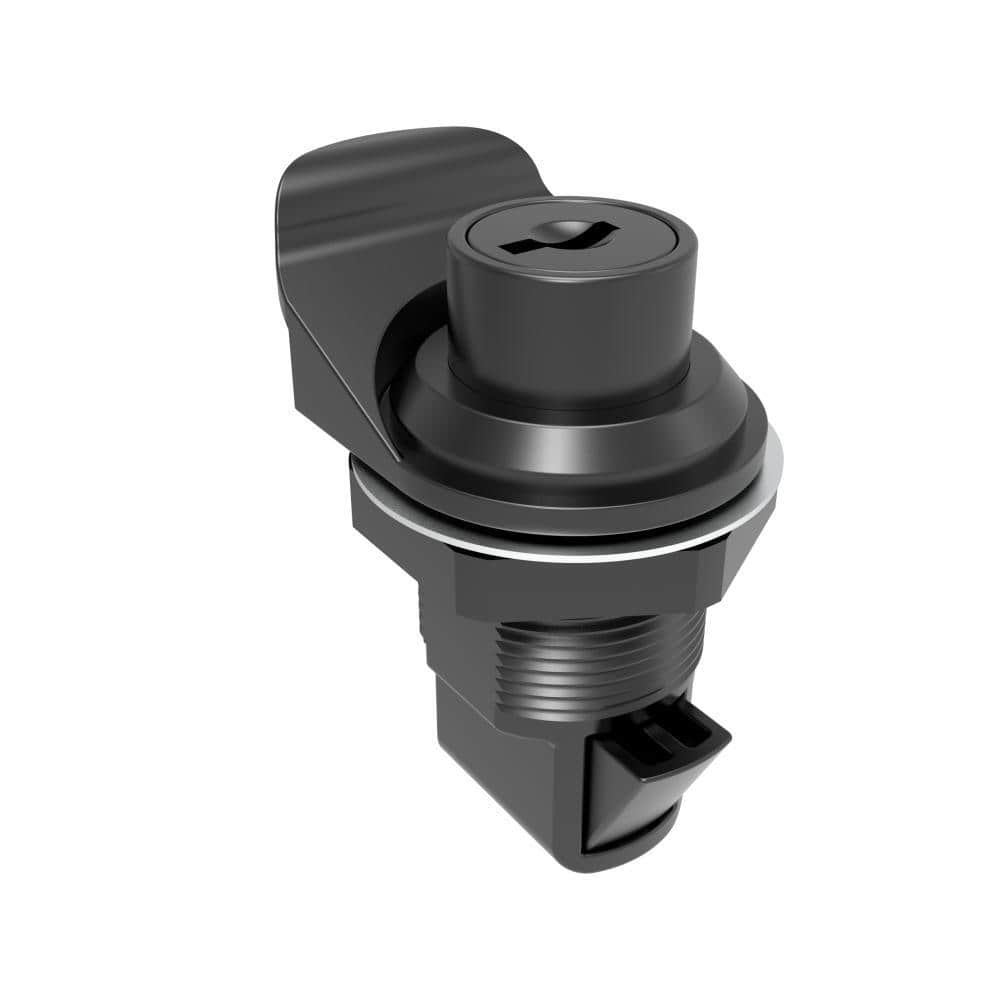 thumbnail image 2 of Southco 93-303 Plastic Push-to-Close Latches With Key Locking - 2 Pack Black Security Latches 2 of 14