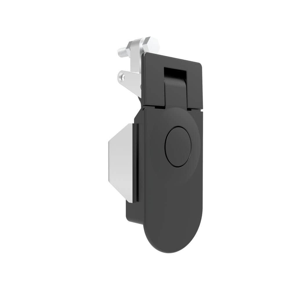 A-1445-114-1-40 | Compression door lock, sealed lever, non key lock, zinc alloy, powder coating, black