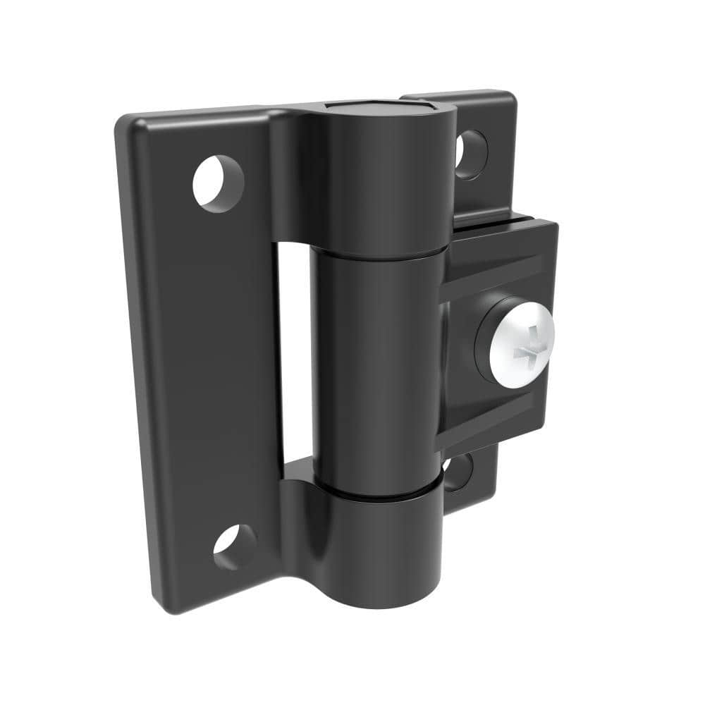 H1-2405-02 | Adjustable Torque Hinge, symmetrical, medium size, acetal copolymer, natural, black