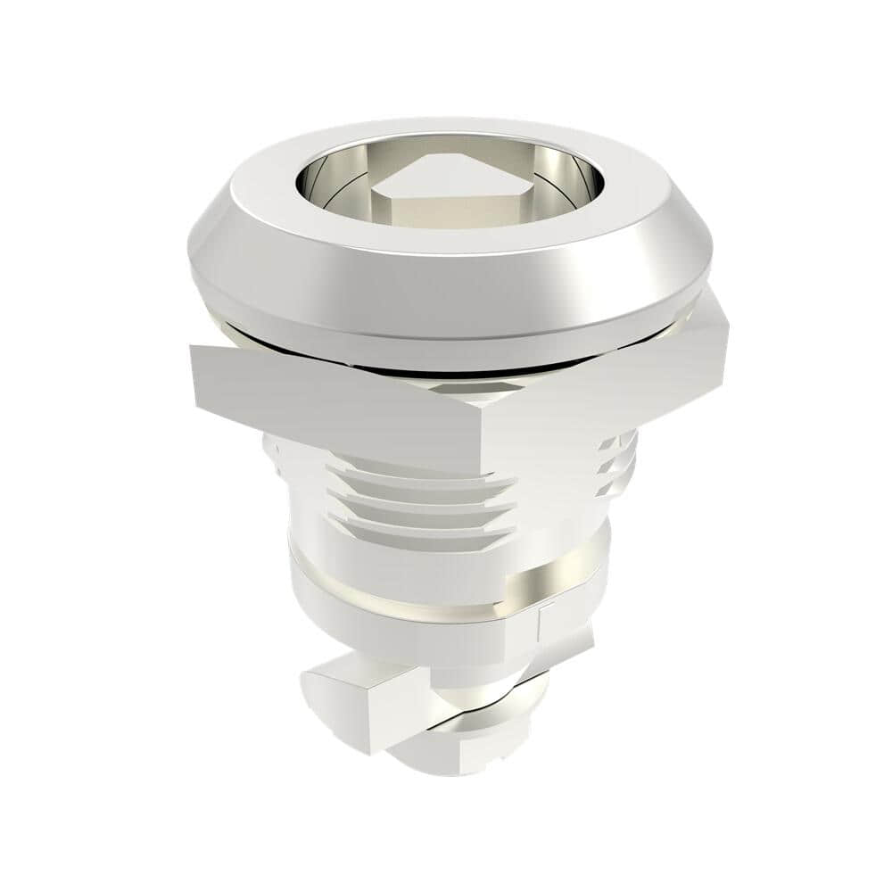 D1-1421-038-A1 | chiusura a quarto di giro, nucleo / barilotto per serratura a triangolo 7mm, acciaio inoxidabile, passivazione, brillante