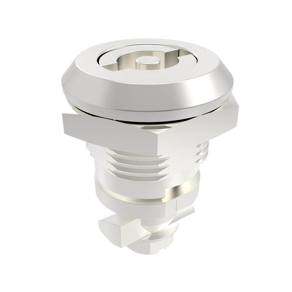 D1-1421-014-A1 | cerradura de cuarto de vuelta, núcleo de bloqueo con ala de 4 mm, acero inoxidable, pasivación, brillante