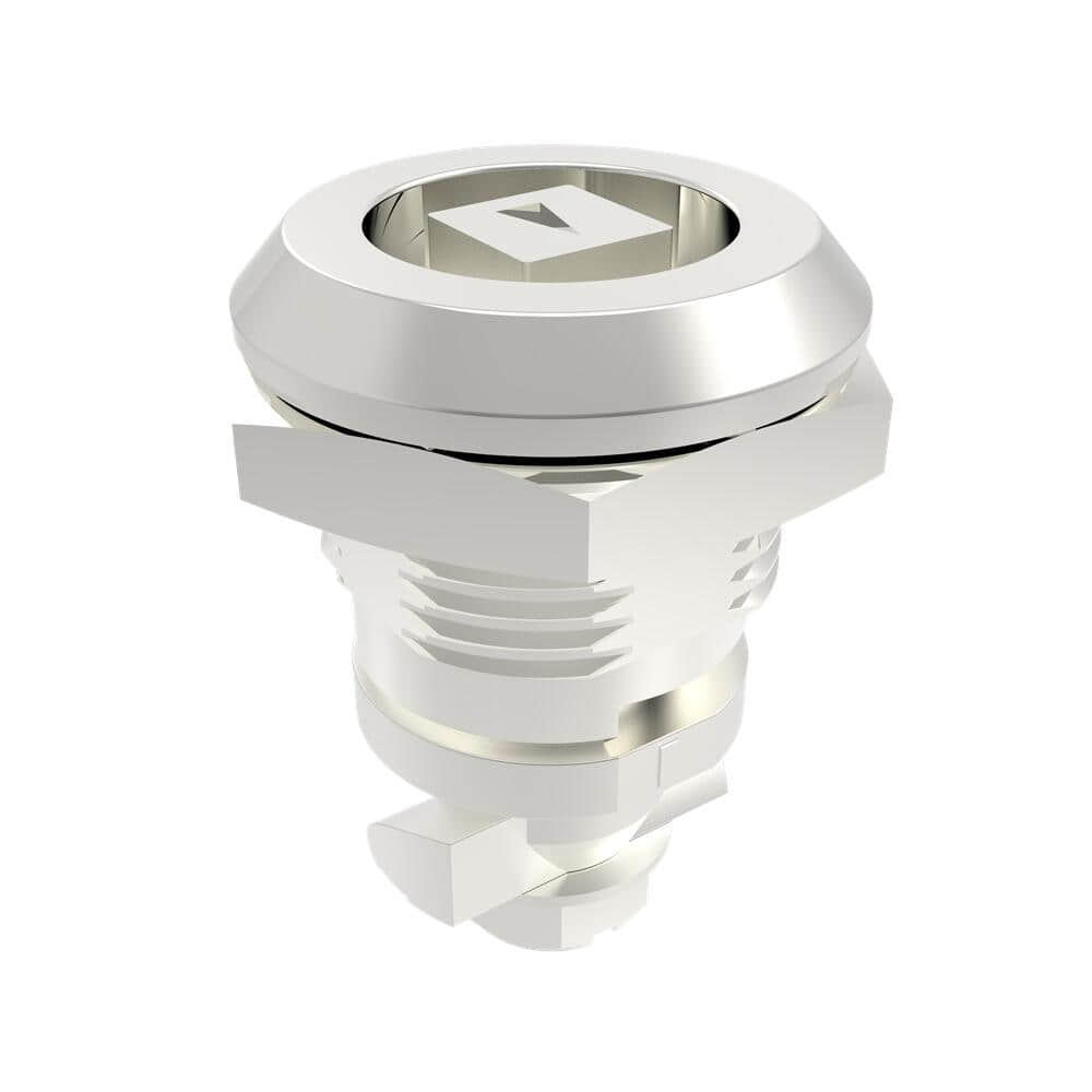 D1-1421-448-A1 | chiusura a quarto di giro, quadrato da 8mm con fessura, acciaio inoxidabile, passivato, brillante