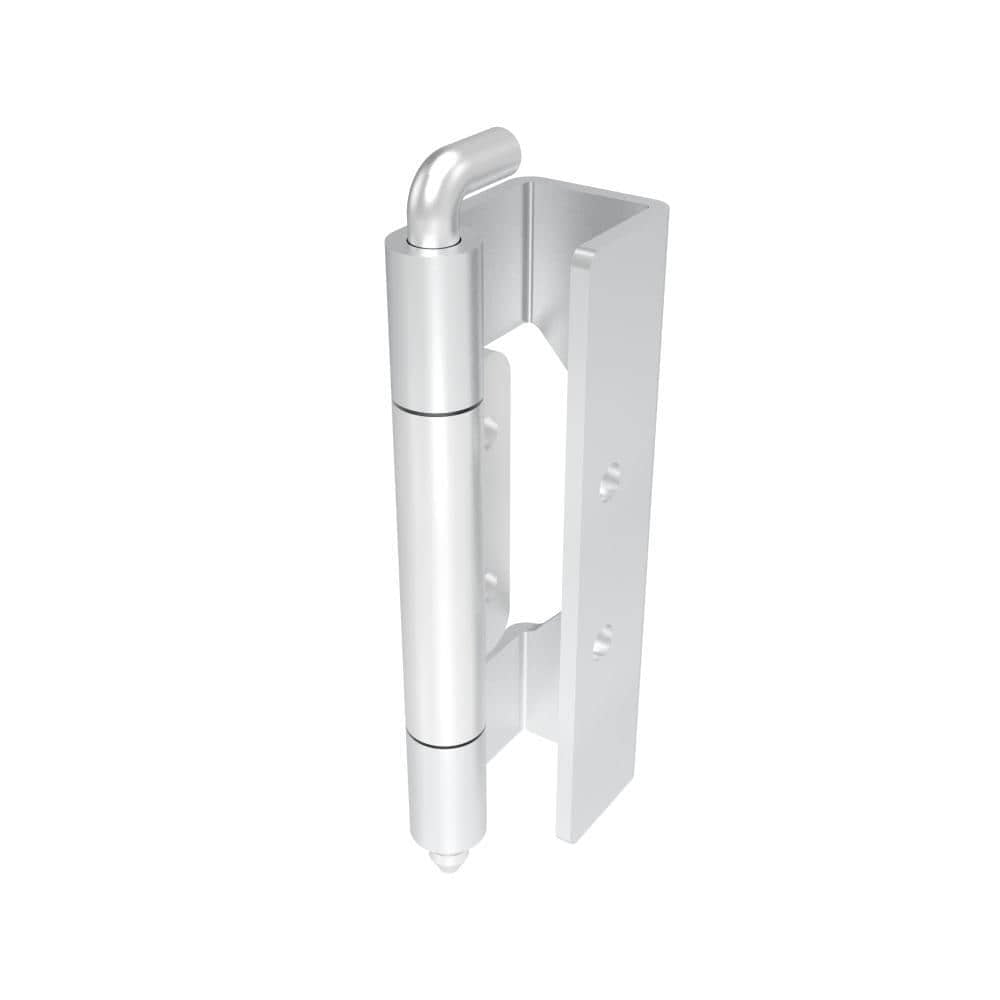 H2-2382-A1 | Recessed removable hinge, stainless steel, polished, bright