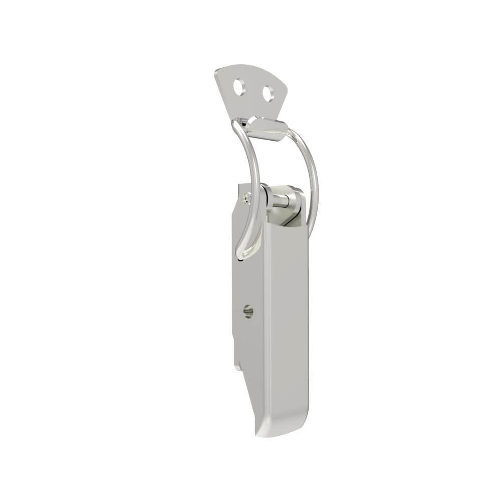 F-1635 | Upper eccentric buckle, with side hole lead seal, small, stainless steel, polished, passivated