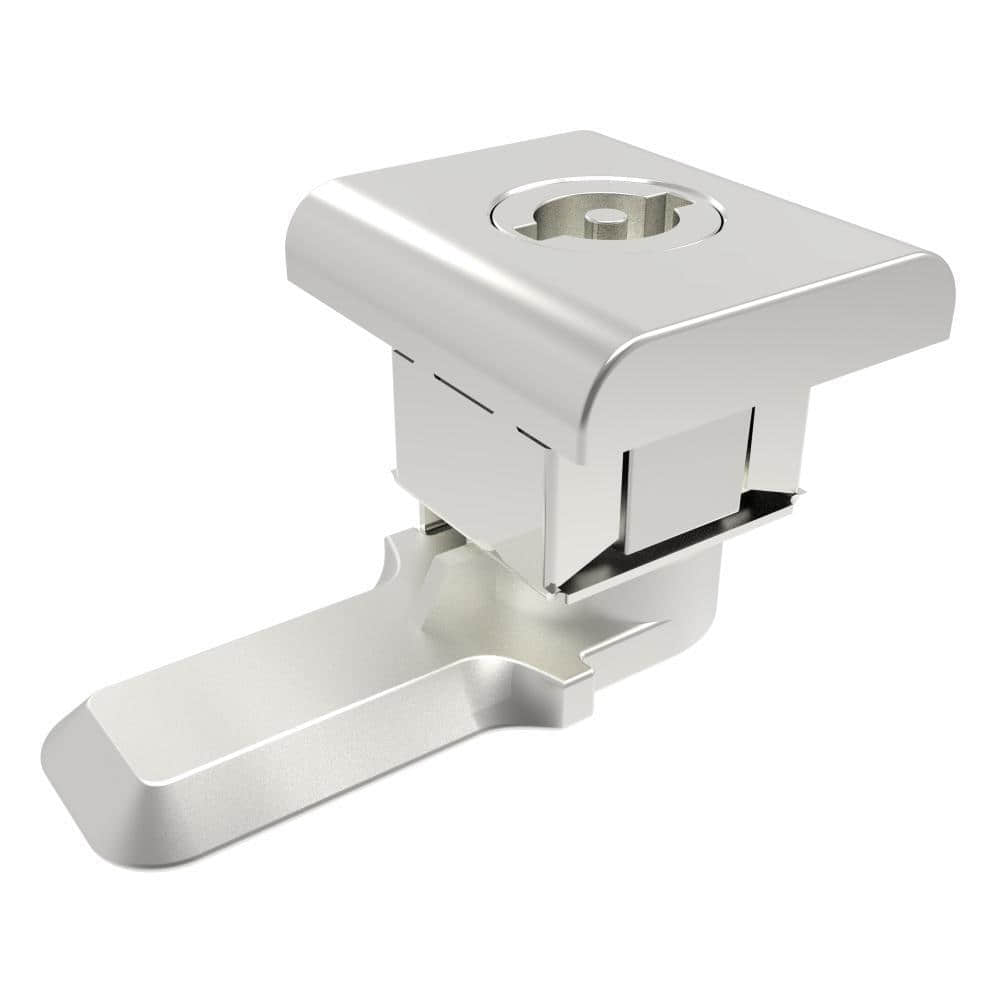 D1-1432-013-A1 | Turnbuckle Latch, Square Body, 3mm Wing, Stainless Steel, Passivated,bright