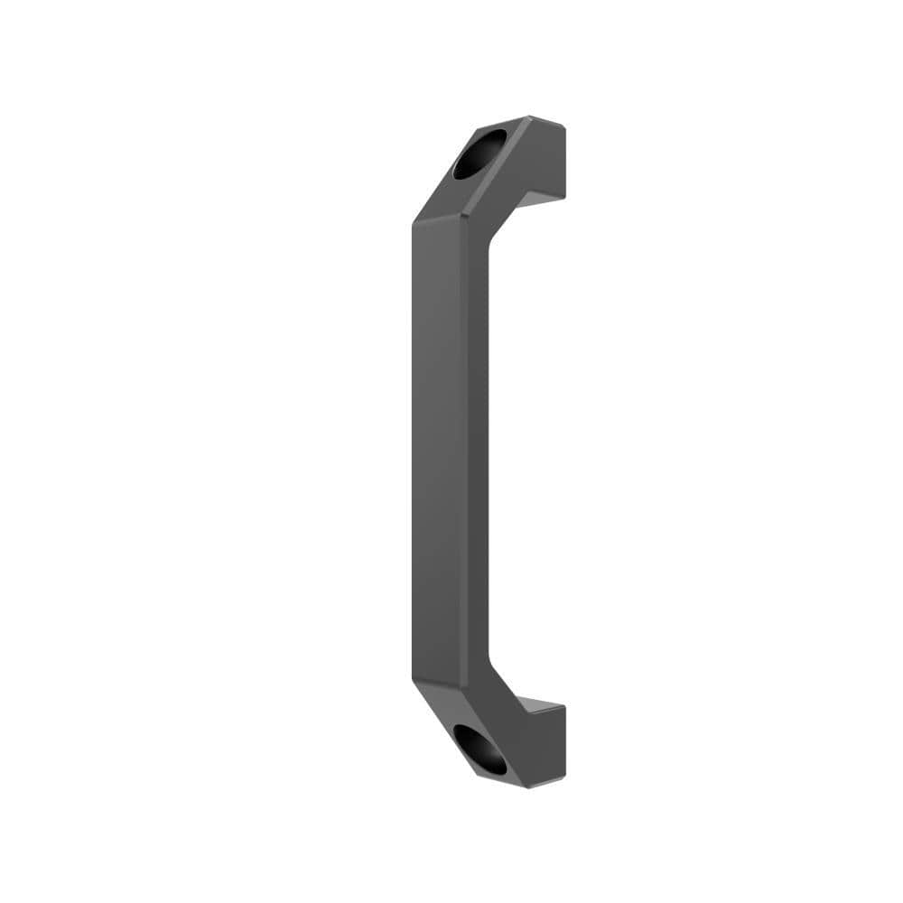 E-3103-130-40 | Aluminium handles for enclosures and cabinets,Square handle, Aluminum alloy, 130mm pitch, screw fixed front end,Aluminium alloy powder coated, black