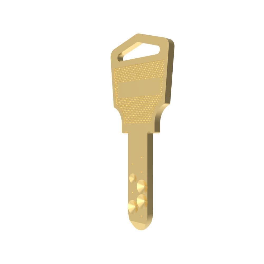 K1164 | kappa lock key,
Brass key,