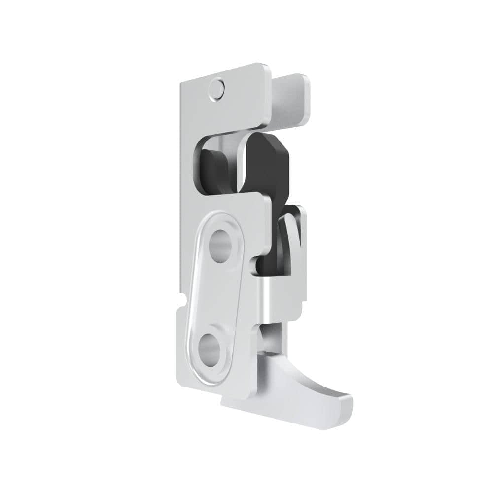 3005-01L-A6 | Rotary push-close latch, medium size, left, two stage, direct drive, steel, galvanized, bright