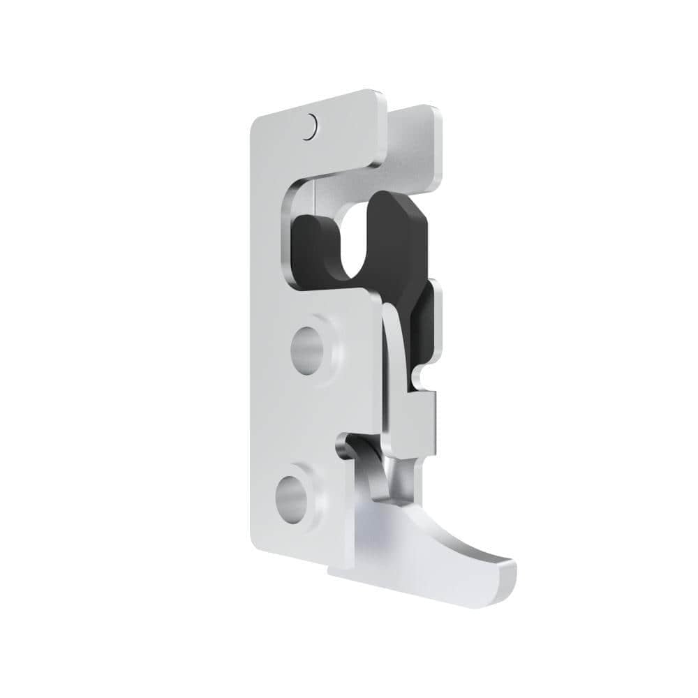 3005-01R-16 | Rotary push-close latch, medium size, right, two stage, direct drive, steel, galvanized, bright