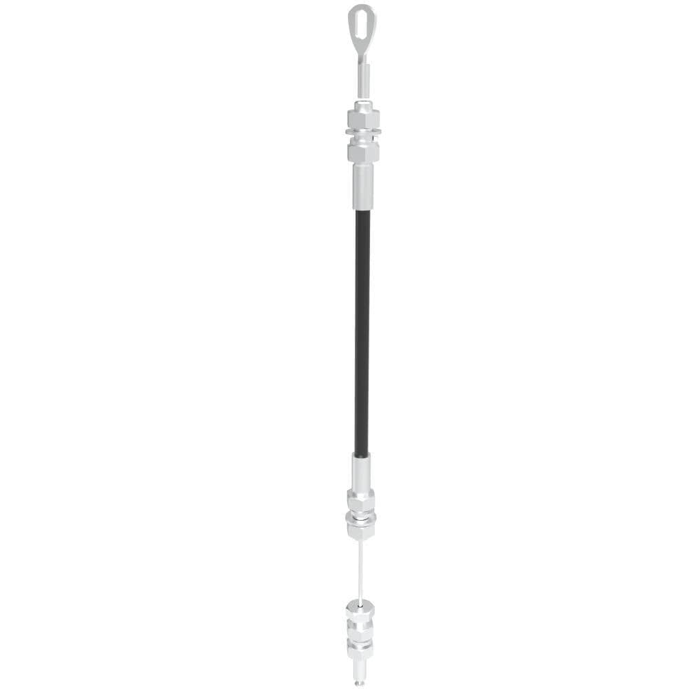 9100 | Drive cable, stainless steel, black