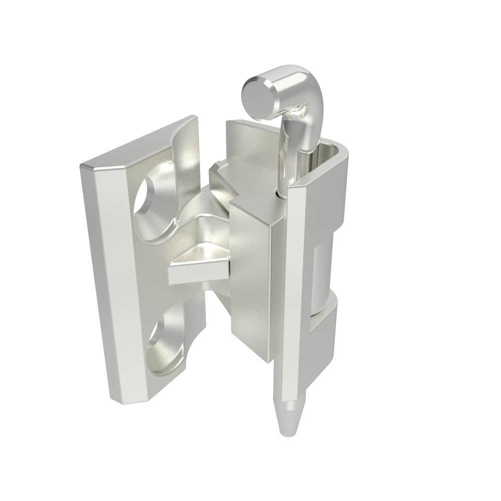 H2-2306-15-A1 | Corner door removable hinge,1.5mm door thickness,stainless steel, polished, bright