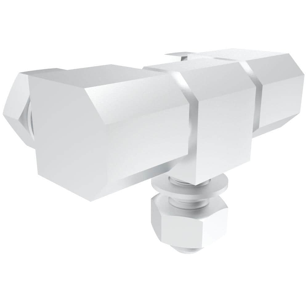 H1-2325-392-10 |  Removable hinge, hidden mount, M6 nut fixed, Steel, electric galvanized, bright