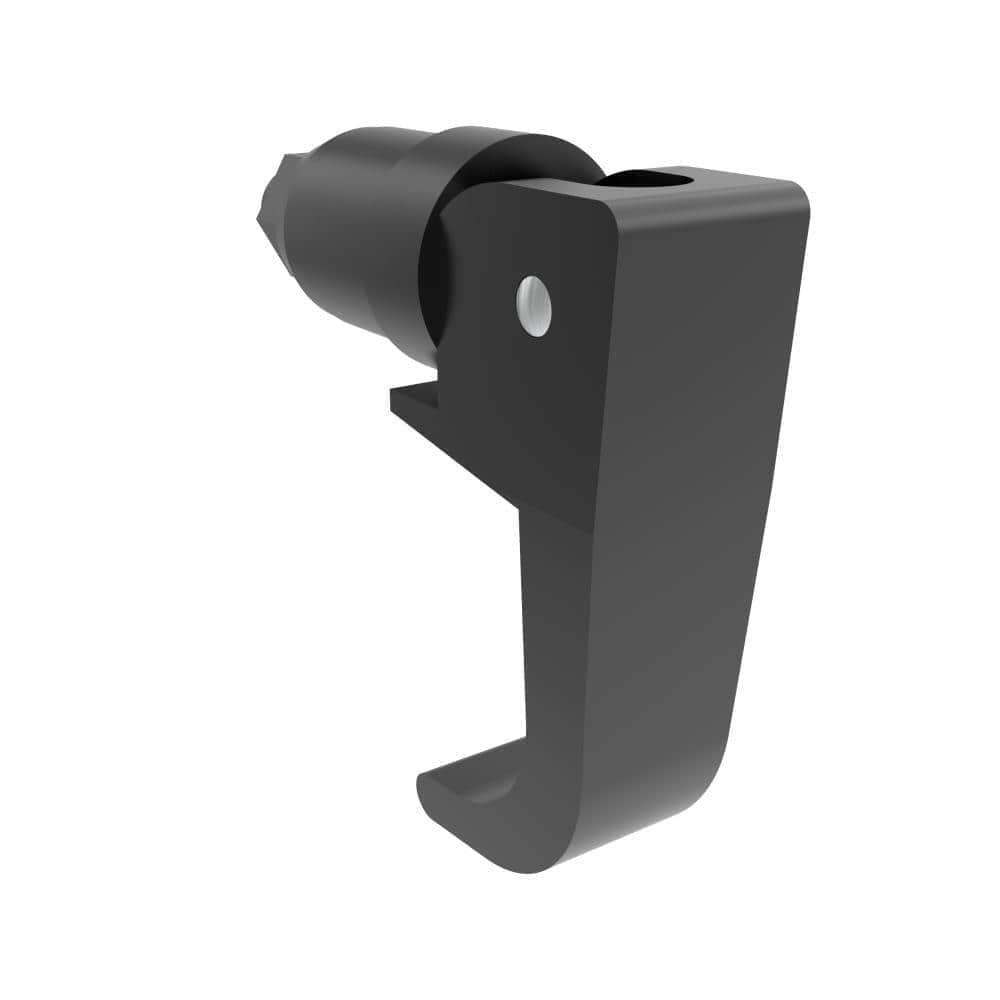 19-14-10 | Swell Latch, Heavy Duty, Zinc Alloy, Powder Coated, Black