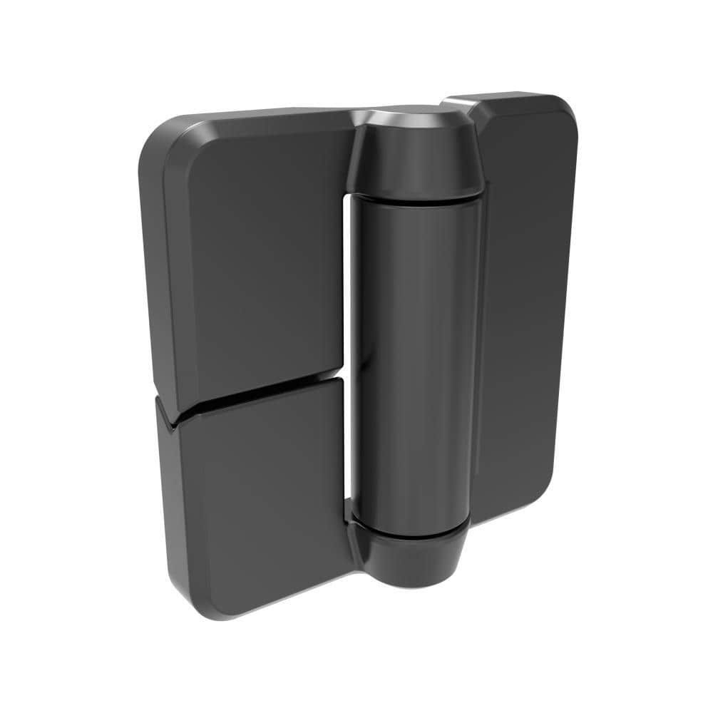 H1-2423-501-40 | Constant Torque Hinge, 50x50mm, M5 stud installation,zinc alloy, powder coated, black