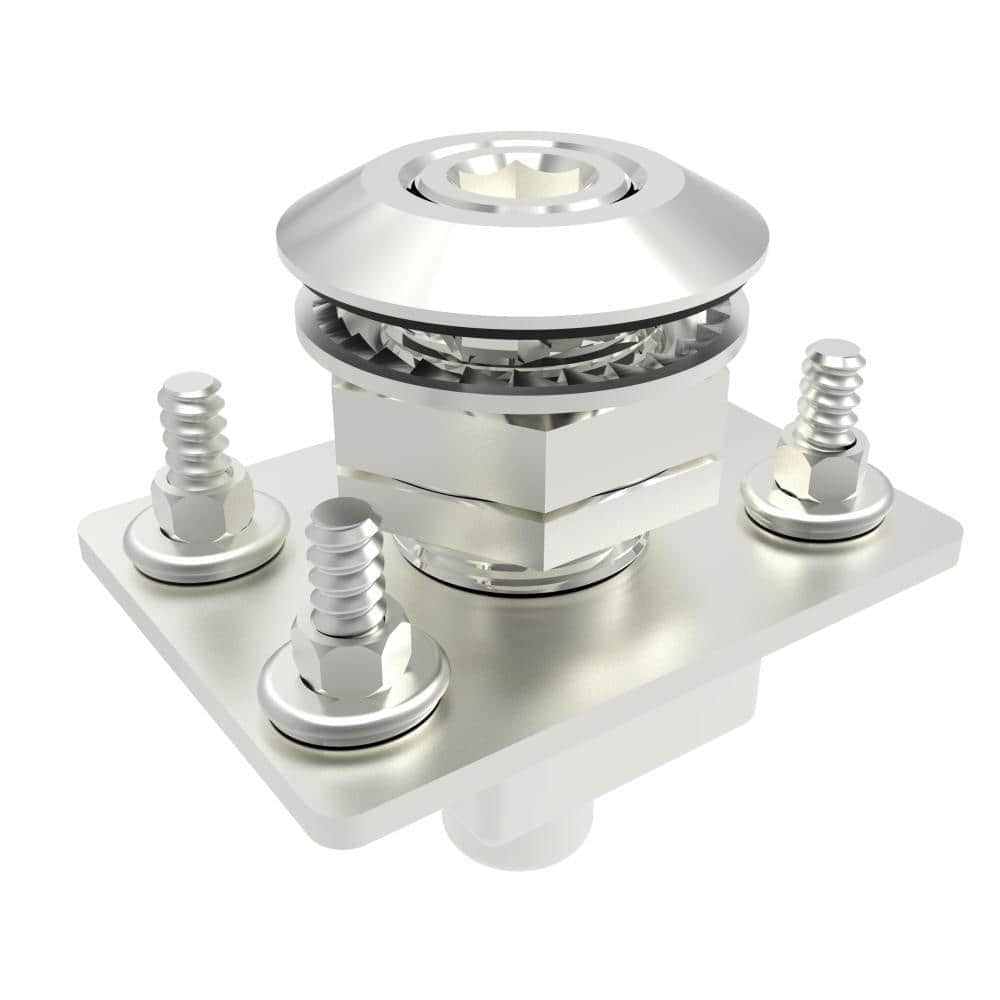 c8-1780-060 | 自调节压缩锁，工具型，不锈钢材质，抛光，亮