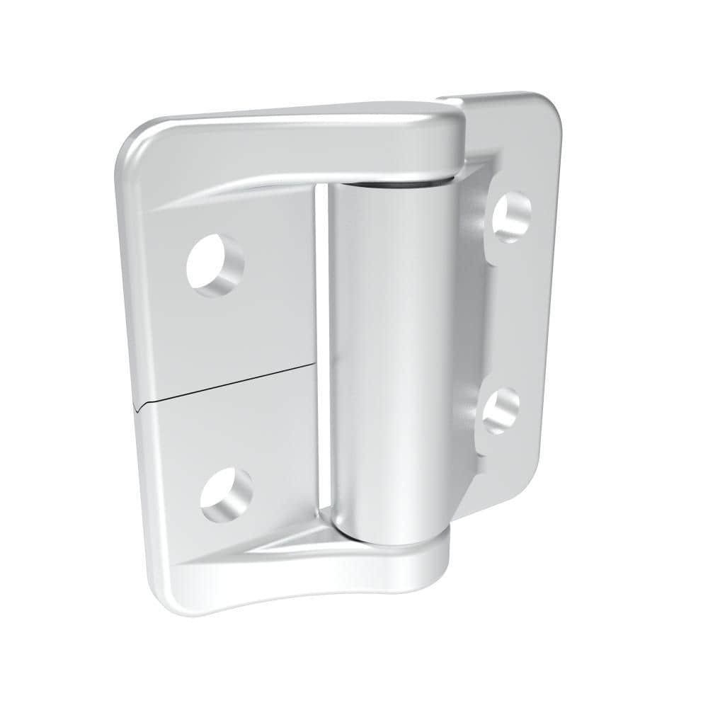 H1-2417-30 | Constant torque hinge, 38x40mm, M4 screw fixed, zinc alloy, chrome plating, bright