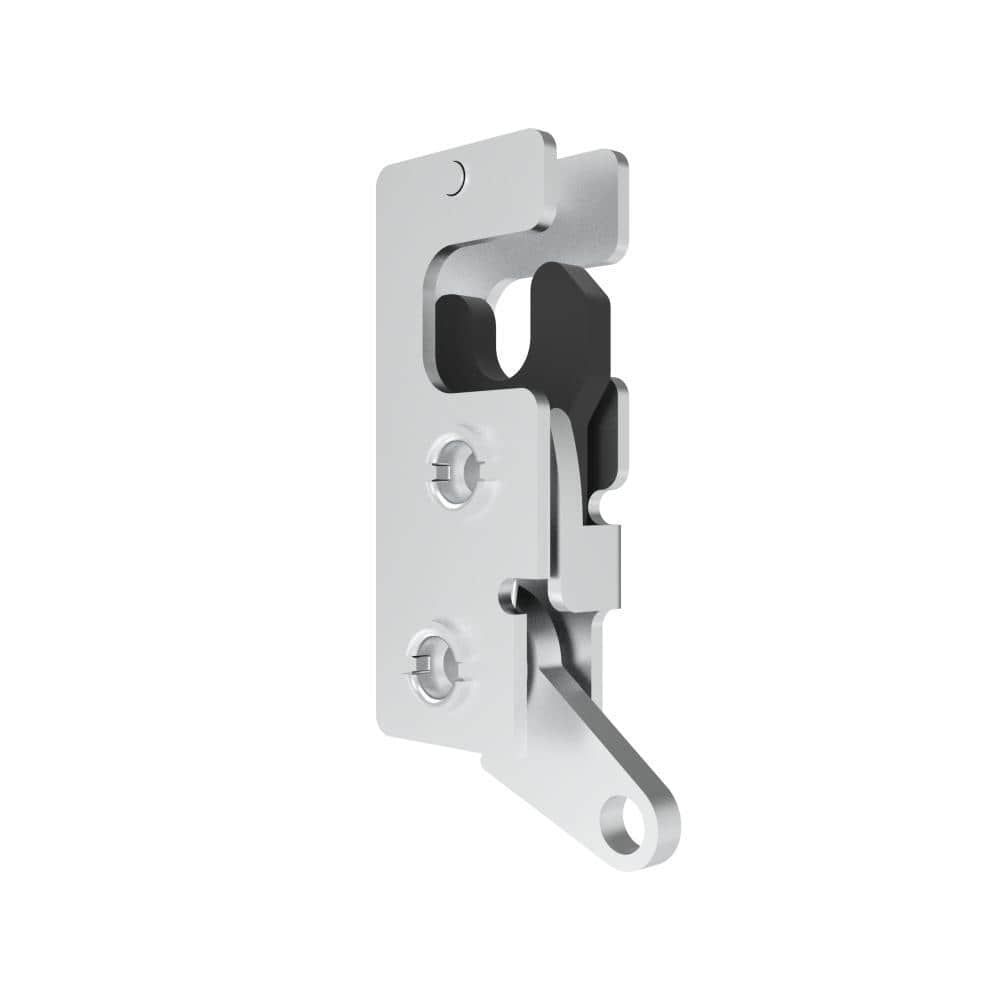 3005-03L-A6 | Rotary push-close latch, medium,lift, two stage, Top Trigger, steel, galvanized, bright