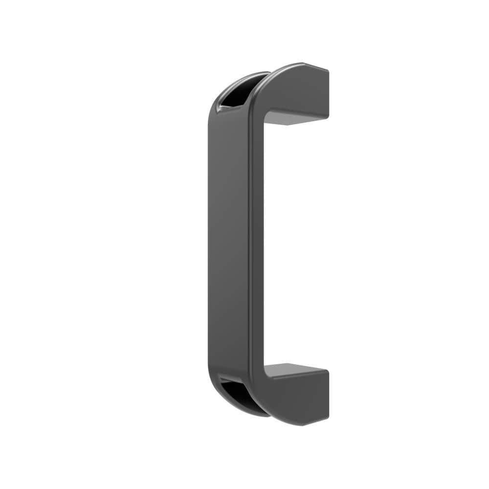 E-3105-150-60 | Square handle, Aluminum alloy, 150mm pitch, screw fixed front end,PA66+30%GF, black