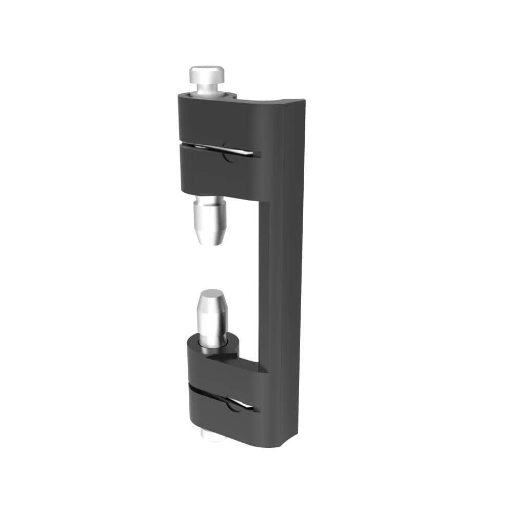 H2-2357-A4 | 135° hidden removable hinge, heavy duty, zinc alloy, powder coating, black