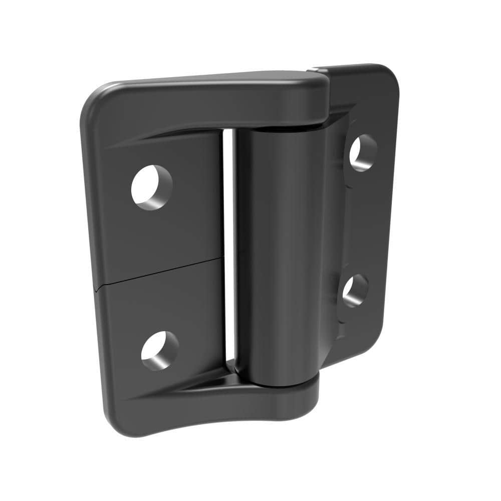 H1-2417-40 | Constant Torque Hinge, 38x40mm, M4 screw fix,zinc alloy, powder coated, black