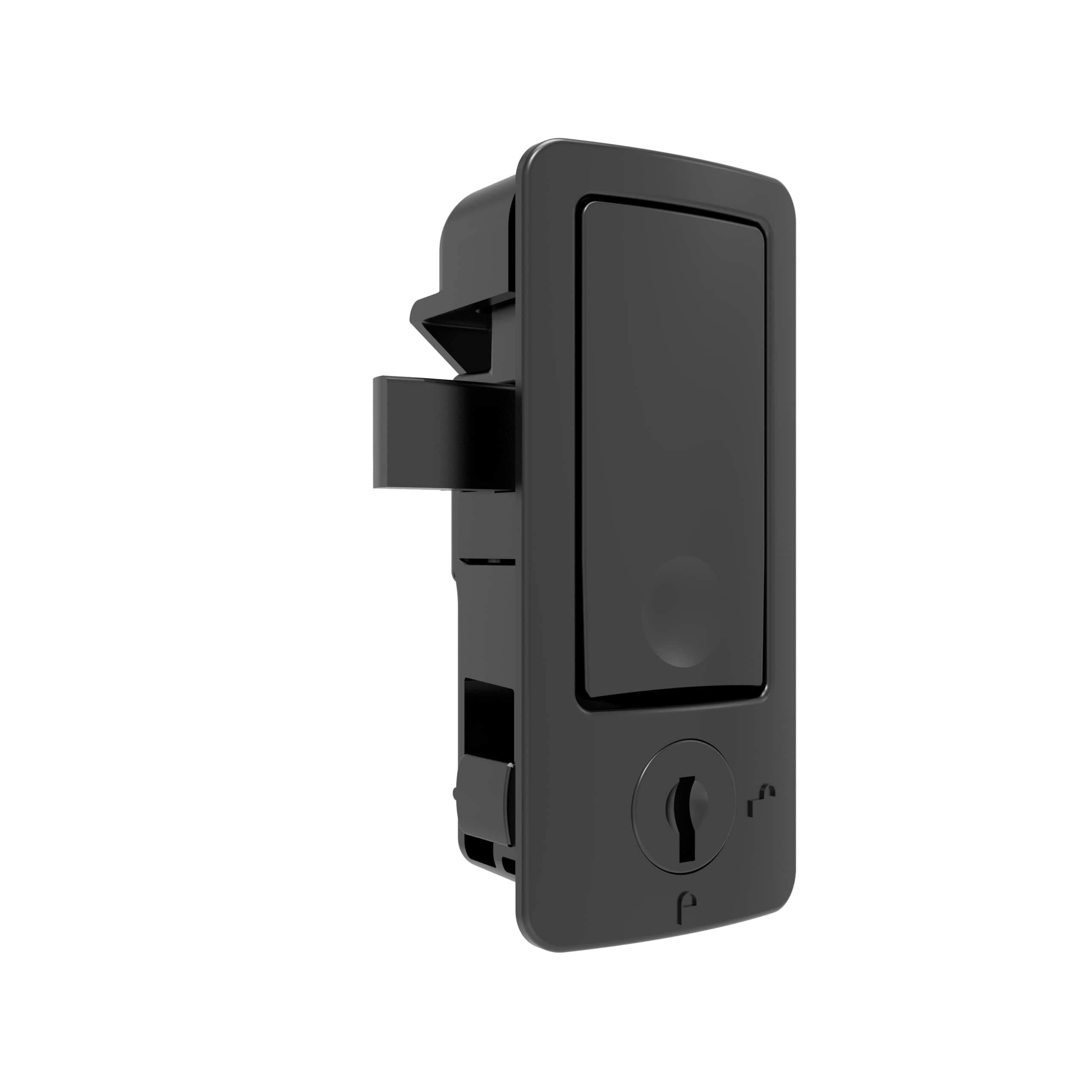 F-1917-3-25 | Chiusura push-to-close, sollevare, bloccaggio a chiave, plastica