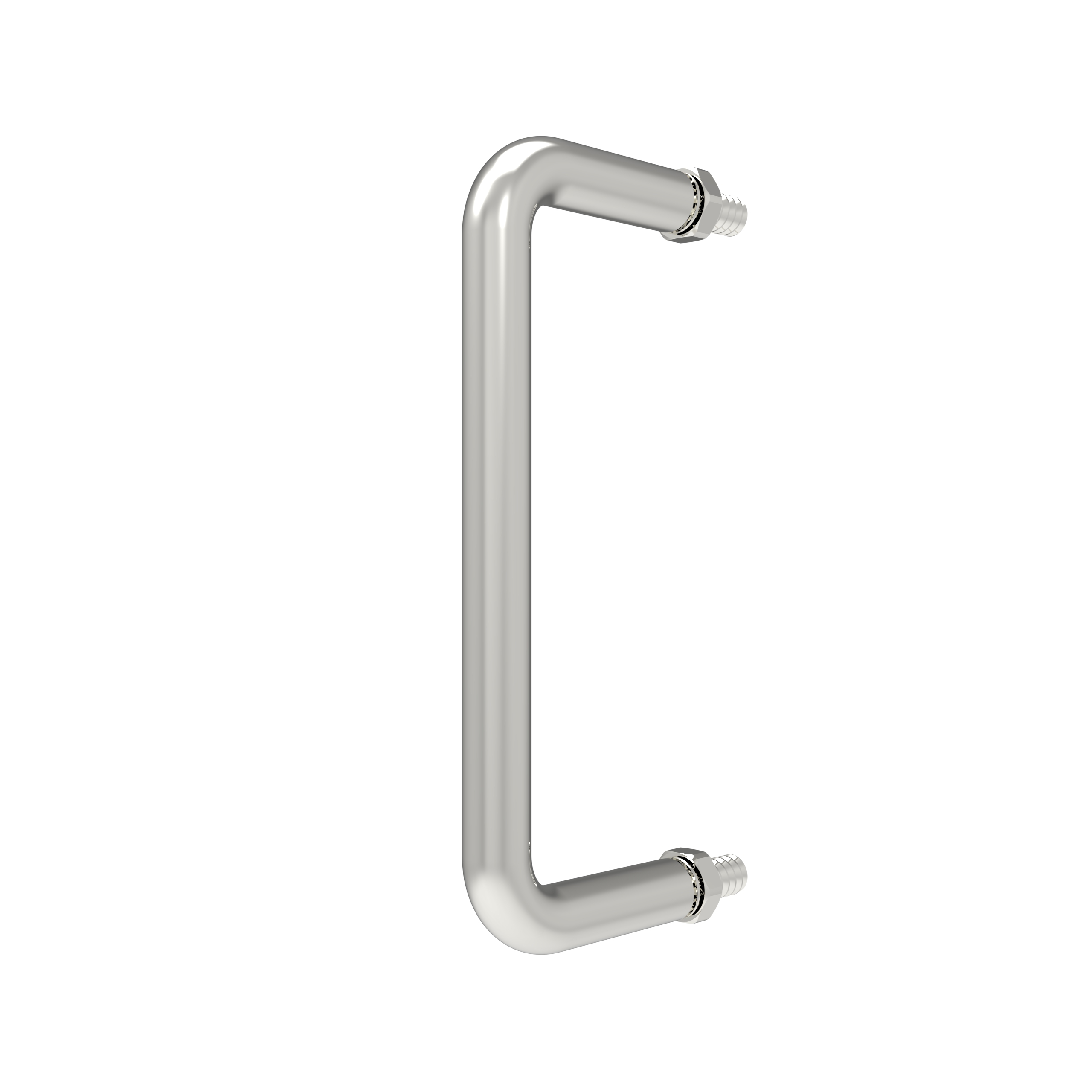 E-3219-100-A1 | Linear handle, 100mm (3.93in) nut mounting, M6x1, Stainless steel, Mirror polished, bright