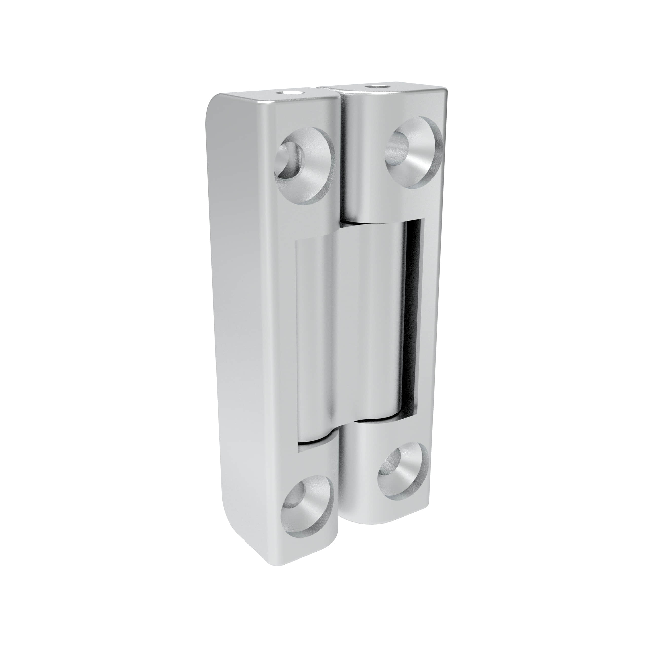 H1-2428-54 | Constant torque hinge, 180 degree limit, aluminum alloy, anodized, silver