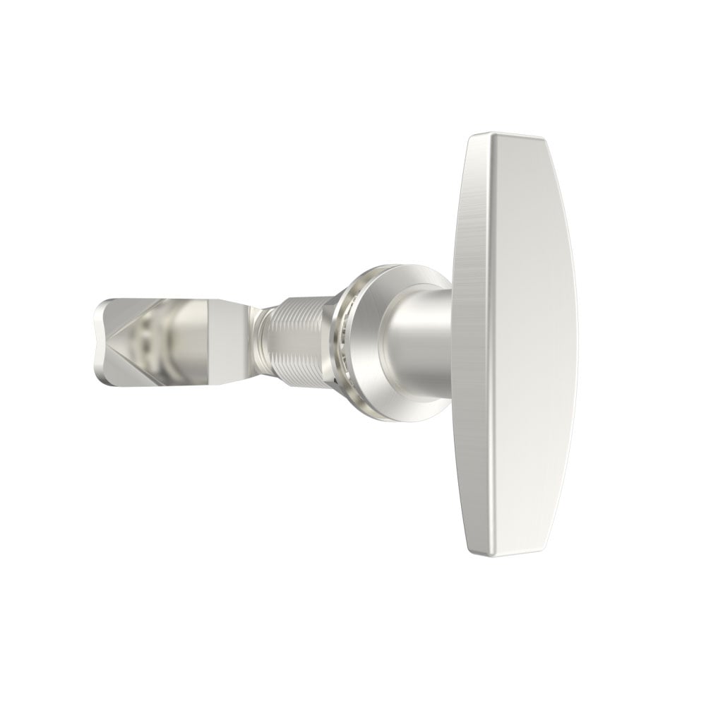 b-1201-040-a1 | T型手柄，GH40锁体，无限制 ，手动，不锈钢，拉丝抛光，亮